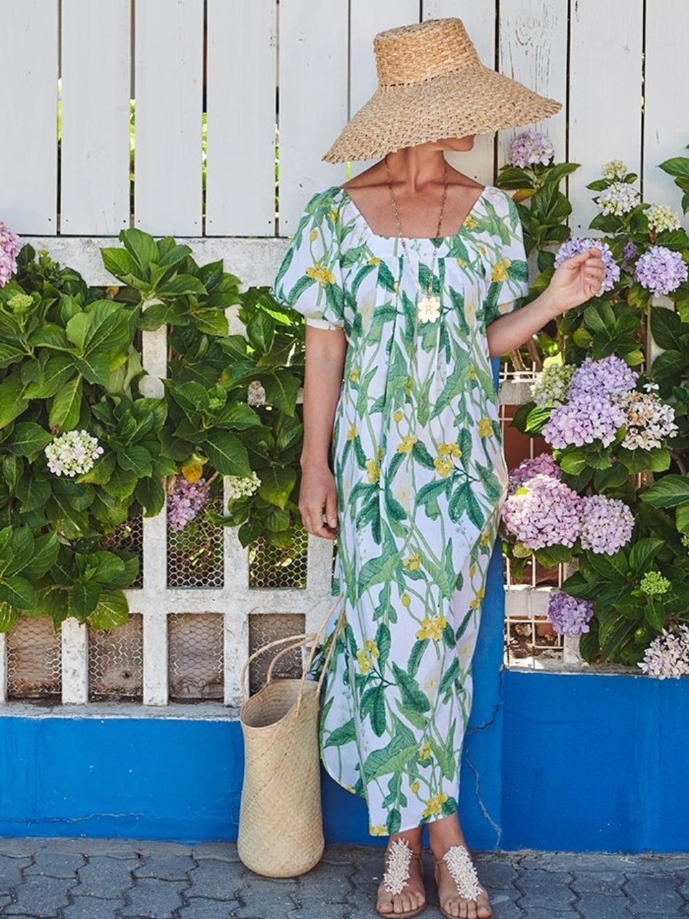 J. McLaughlin Medium Botanical Larissa Dress